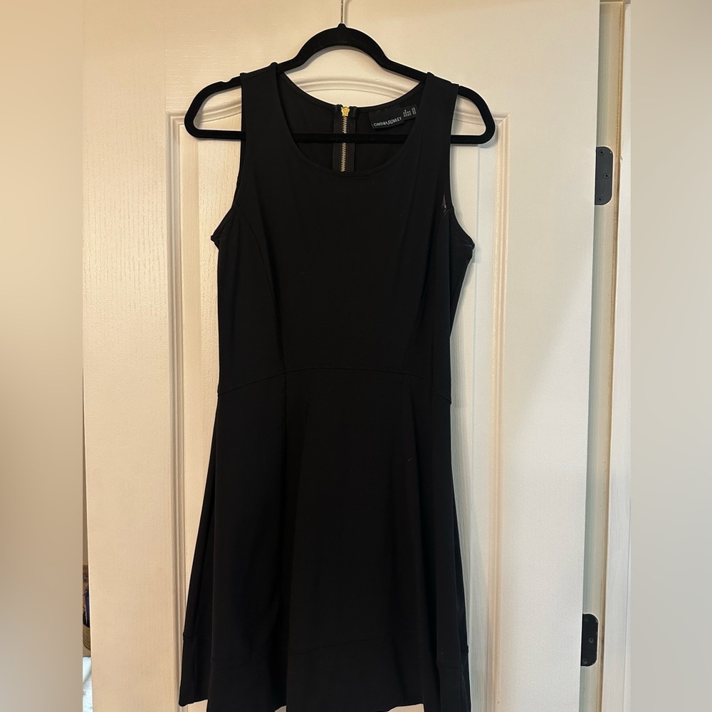 Cynthia Rowley Elegant Black Mini Dress